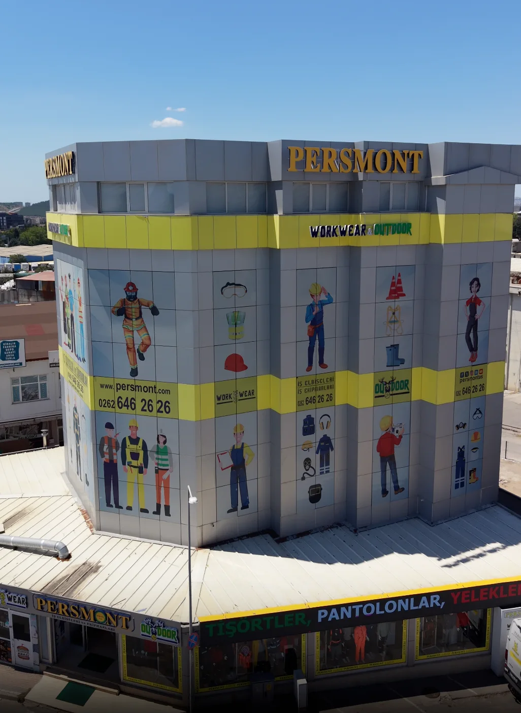 Persmont fabrika binası