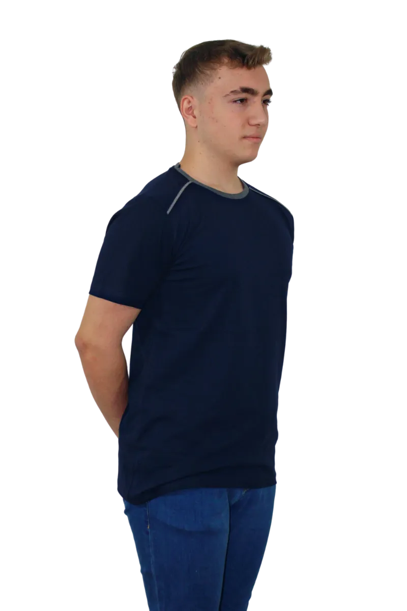 SIFIR YAKA PENYE T.SHIRT - ROBALI görsel 3