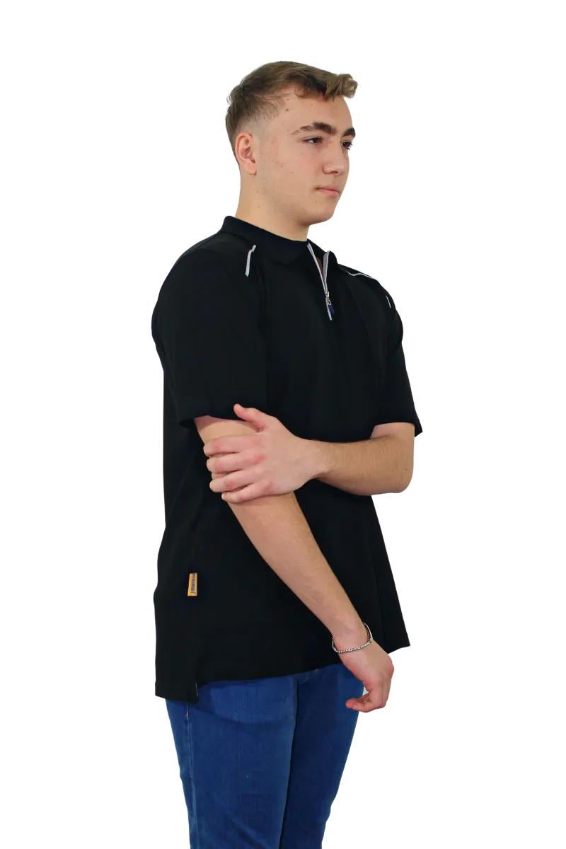 LAKOST T.SHIRT - FERMUARLI MODEL görsel 3