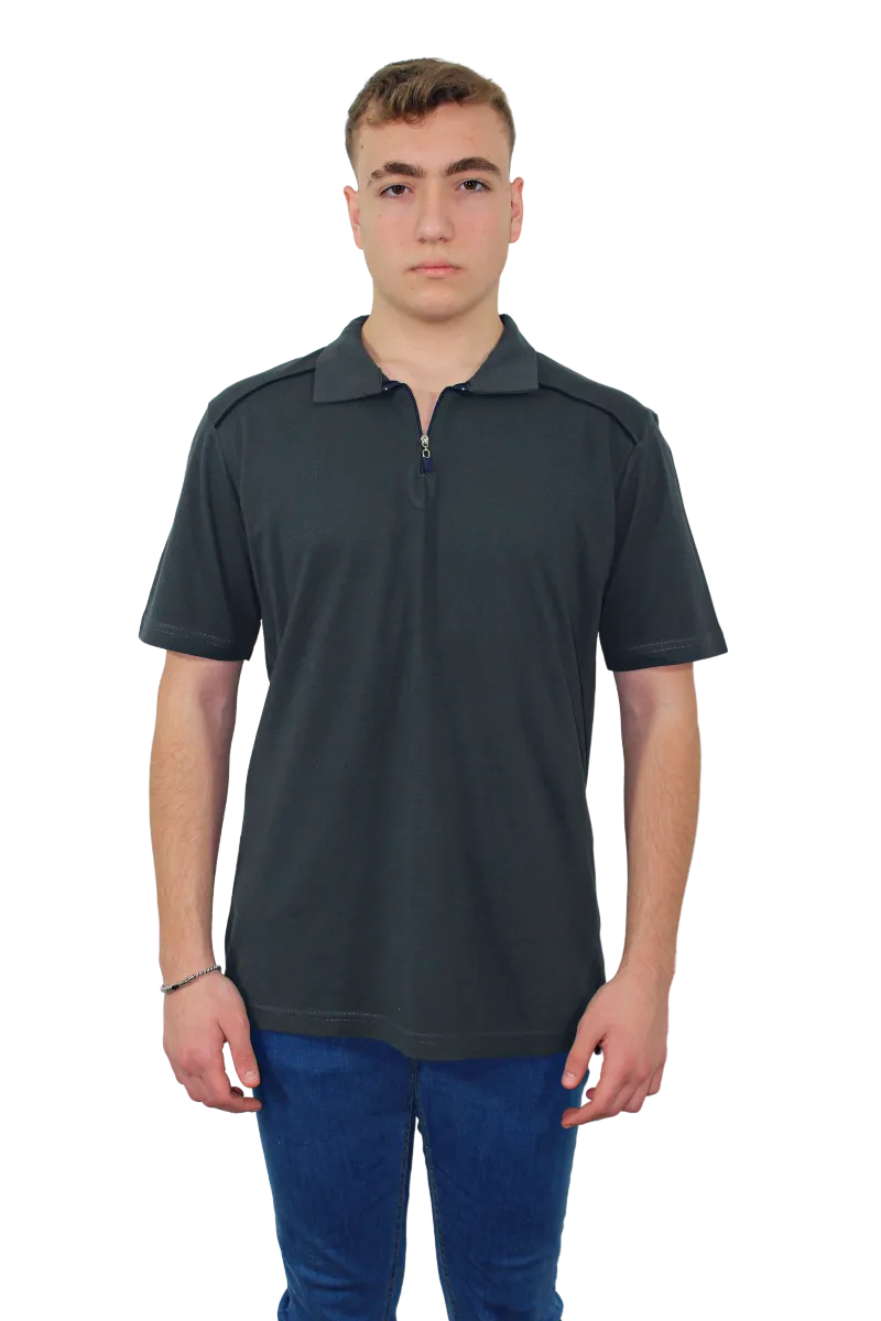 LAKOST T.SHIRT - FERMUARLI MODEL görsel 4