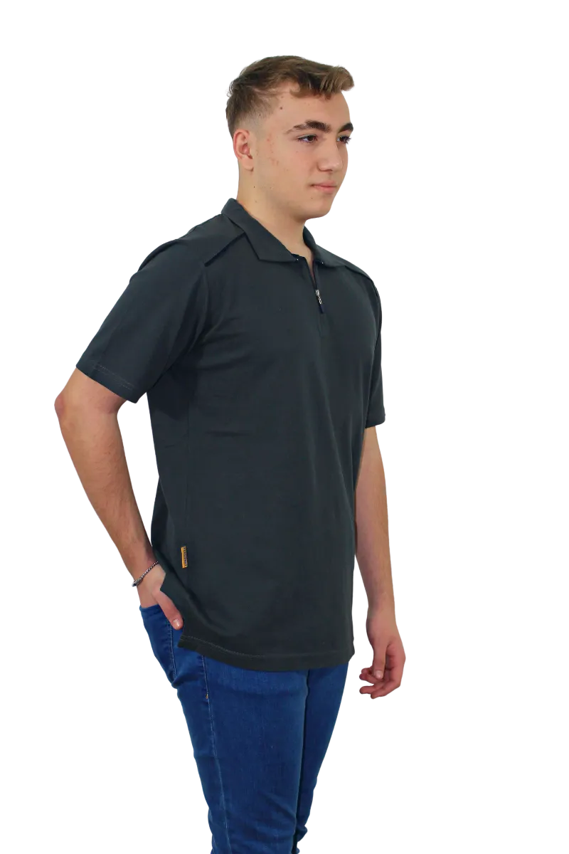 LAKOST T.SHIRT - FERMUARLI MODEL görsel 5