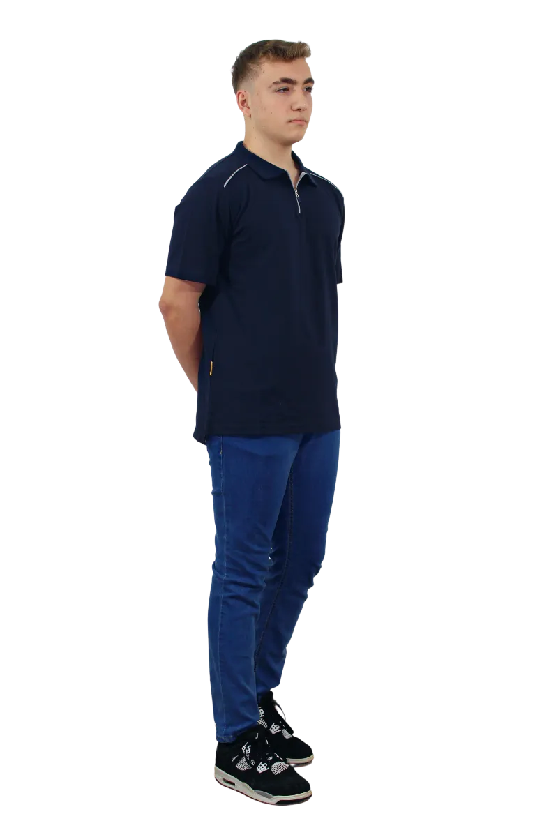 LAKOST T.SHIRT - FERMUARLI MODEL görsel 8