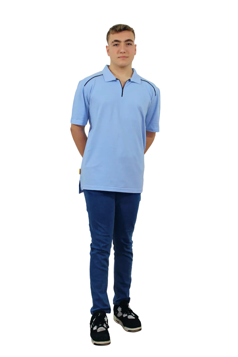 LAKOST T.SHIRT - FERMUARLI MODEL görsel 11