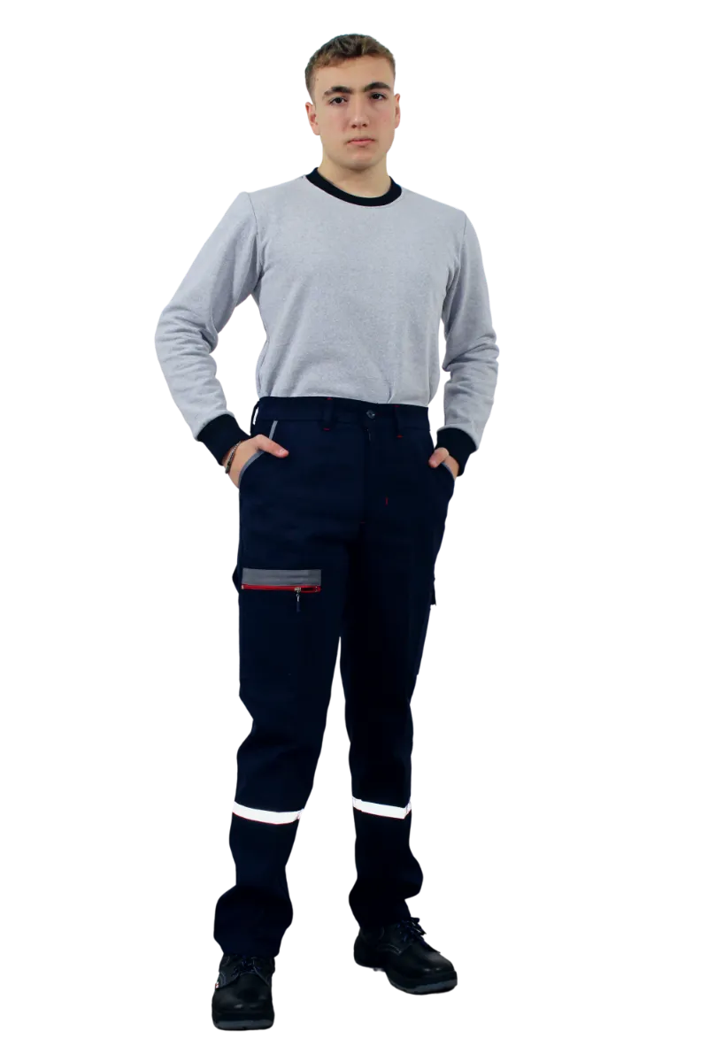 HK.GABARDİN KIŞLIK PANTOLON- FERMUARLI MODEL