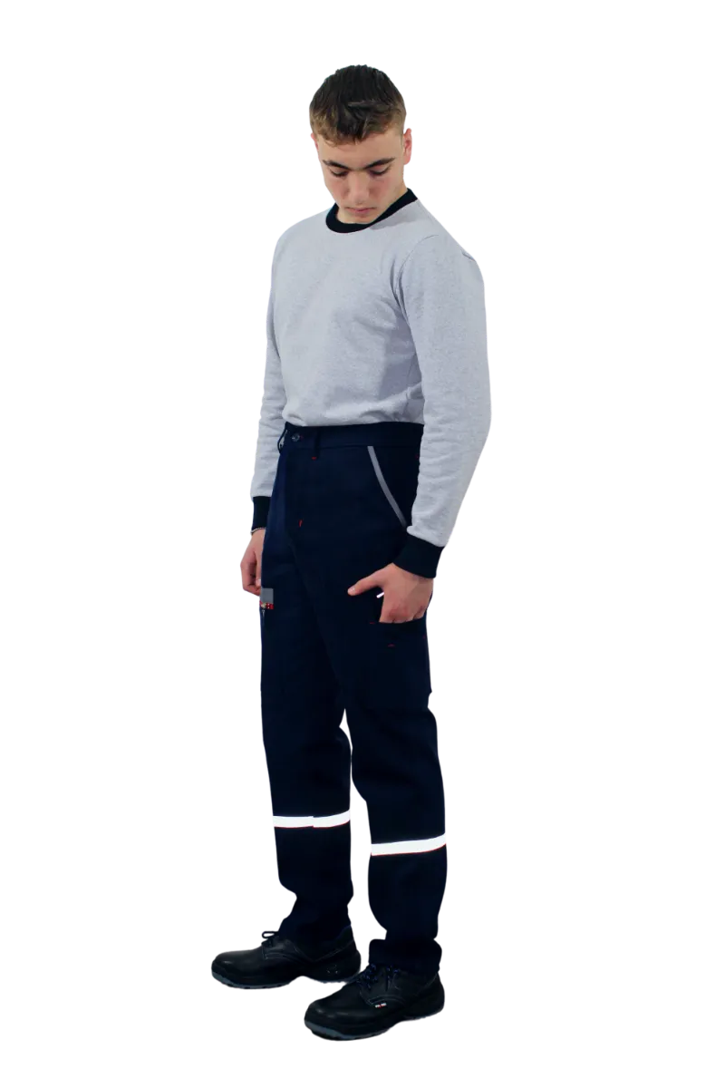 HK.GABARDİN KIŞLIK PANTOLON- FERMUARLI MODEL görsel 2