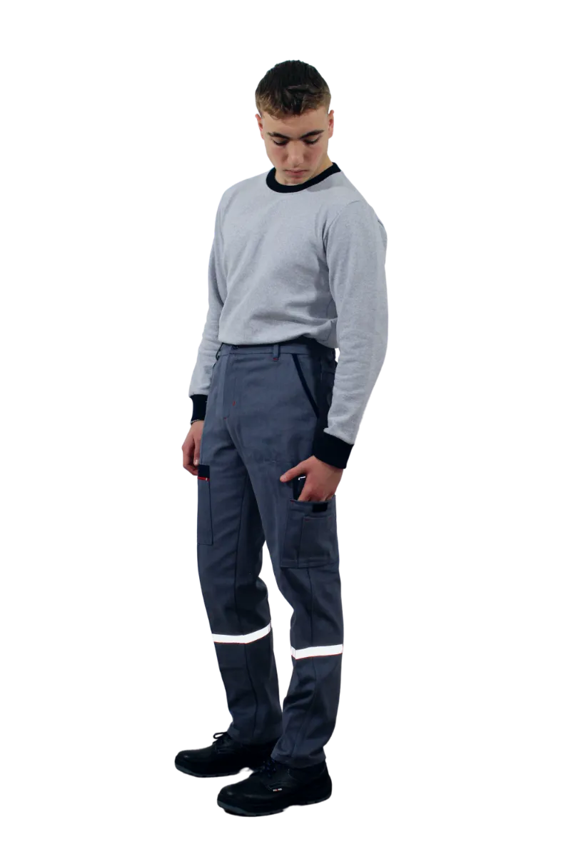HK.GABARDİN KIŞLIK PANTOLON- FERMUARLI MODEL görsel 4