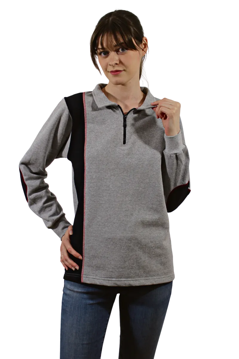 POLO YAKA İKİ İPLİK SWEAT-ROBALI görsel 2
