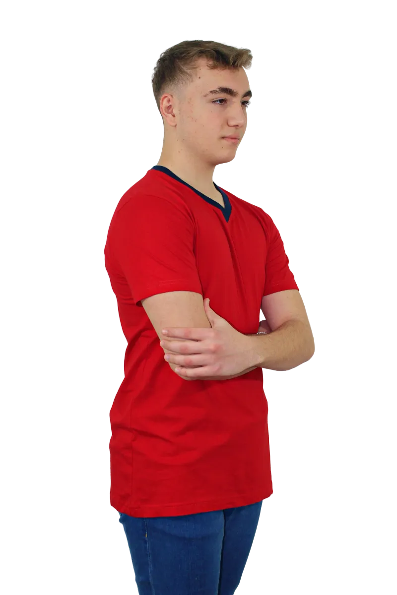 V YAKA PENYE T.SHIRT görsel 6