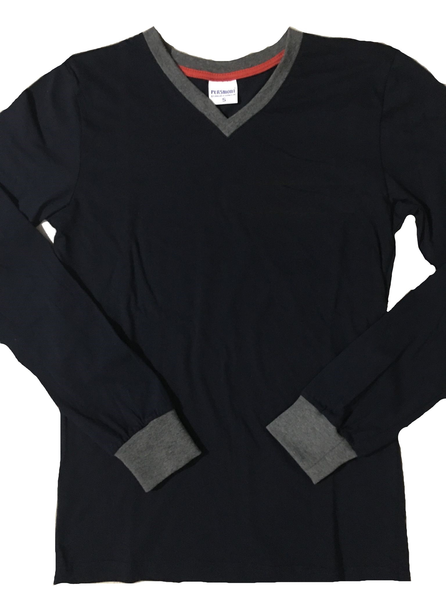 UZUN KOL V YAKA PENYE T.SHIRT