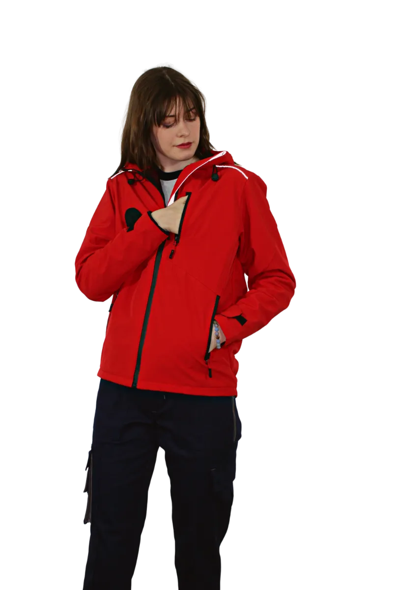 Softshell Kapüşonlu Mont