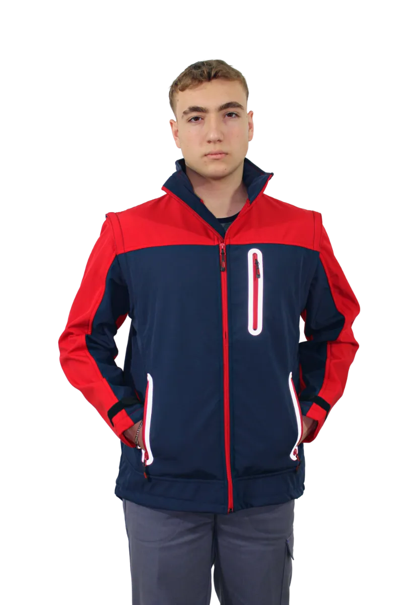 Softshell Çıkma Kol Parçalı